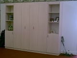 Basic Murphybed Package (Full size Murphybed & 2-B style cabinets.  Total width is 96 inches.)