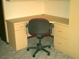 Home Office Package in the Natural Maple Melamine Door
